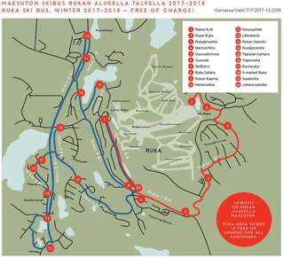 Шале Rukan Ukkoteeri 2 Рука Вилла с 1 спальней-39